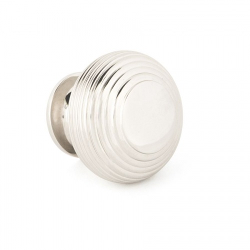 Polished Nickel Beehive Cabinet Knob - Large